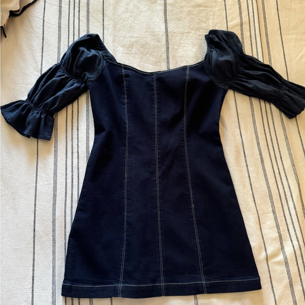 UO denim dress